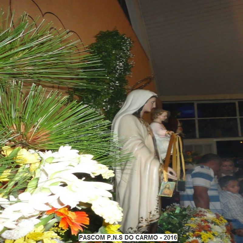 Dia da Festa de Nossa Senhora do Carmo - Presidida pelo Bispo Dom Sérgio - 16-07-2014                                                                 