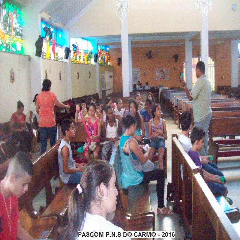 Catequese com os missionários Saletinos                                                                                                               